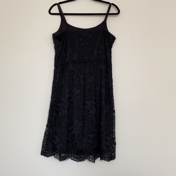 Jacob Black Lace Dress - Size Large - Picture 4 of 5
